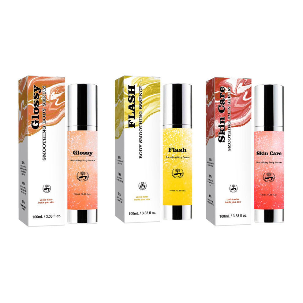 AntiAging Body Serum for Wrinkles with Deep Hydration, Fast Absorption, Skin Firming, 3 Color Mix