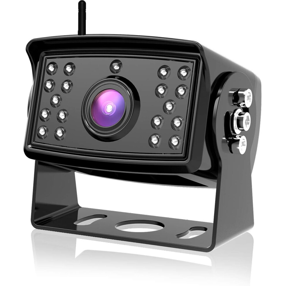 Wireless Backup Camera For Rv Trailer Truck, Ip69 Waterproof Rear View Camera For Cw7 Monitor 9113335643628