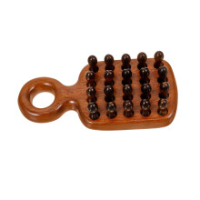 Wide Tooth Wooden Hair Comb for Women with Gentle Scalp Massage and AntiStatic Detangling