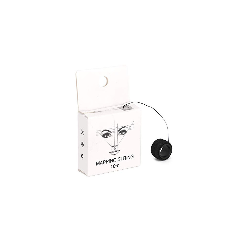 Pre Inked Mapping String for Microblading 10m Eyebrow Marker Thread with Precise Symmetry Mapping