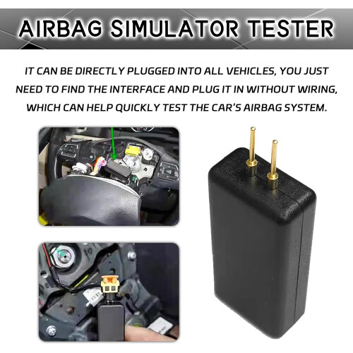 8PCS Universal Airbag Simulator Tester SRS Diagnostic Tool for Quick Fault Detection and 2