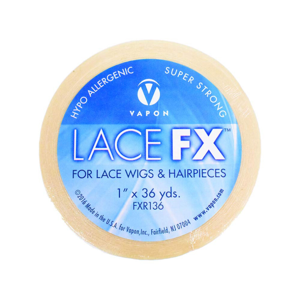 Unisex Lace Wig Adhesive Tape 1 Inch X 36 Yards Strong Hold Waterproof Double Sided For Hair Extensions
