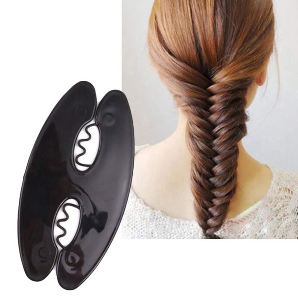 Unisex French Braid Tool For Quick Uniform Braids, Easy Hair Sectioning Plastic Maker For All Hair Types