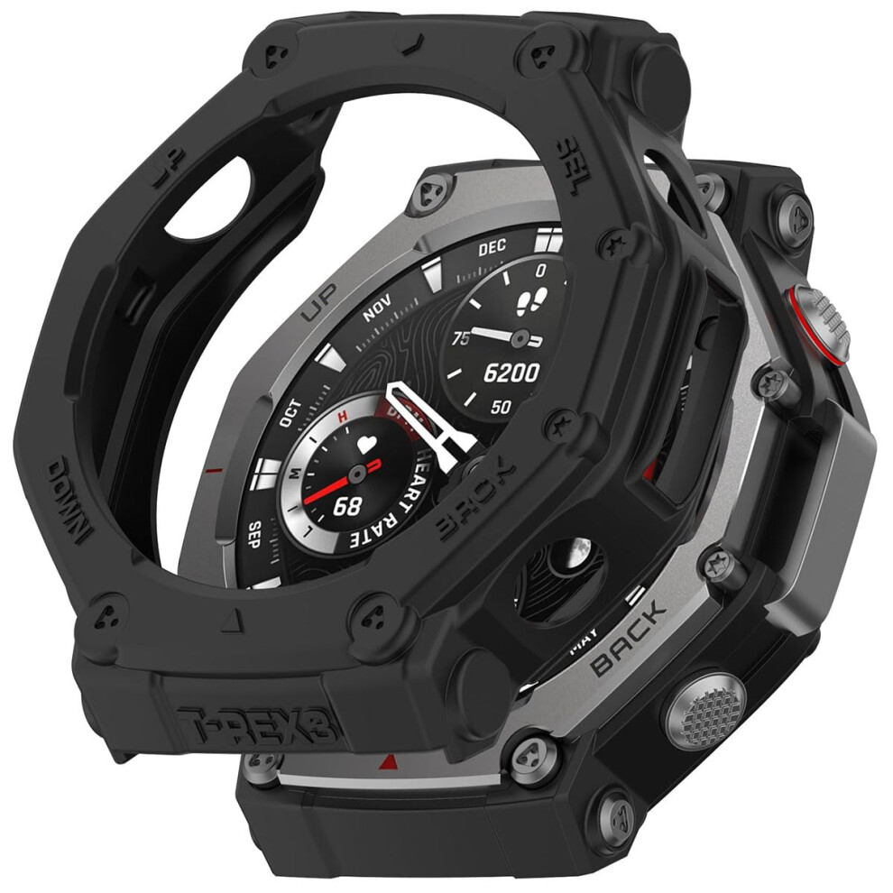 Protective Case Slim Tpu Shockproof Cover With Full Edge Protection For Amazfit Trex 3 9044945286175