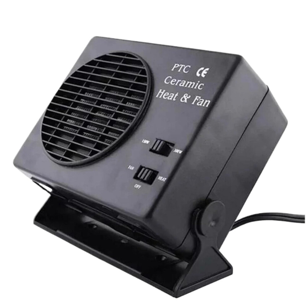 12V Car Heater And Cooler 300W With Fast Heating Window Defrost, Dual Power Modes, Universal Fit 9113335645288