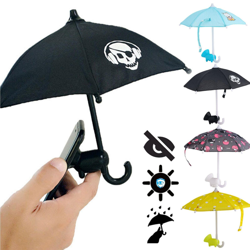 Phone Sunshade Holder With Suction Cup For Mobile Phone, Antiglare Umbrella Stand Cute Animal Design 9044945286724