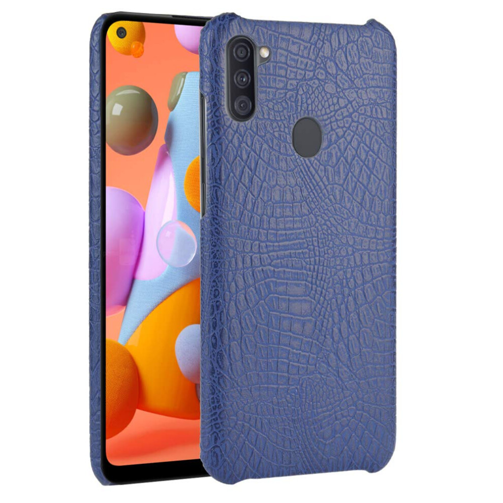 Case Slim Bumper Protection Hard Shell With Precise Port Access For Samsung Galaxy A11 Blue 9044945287035