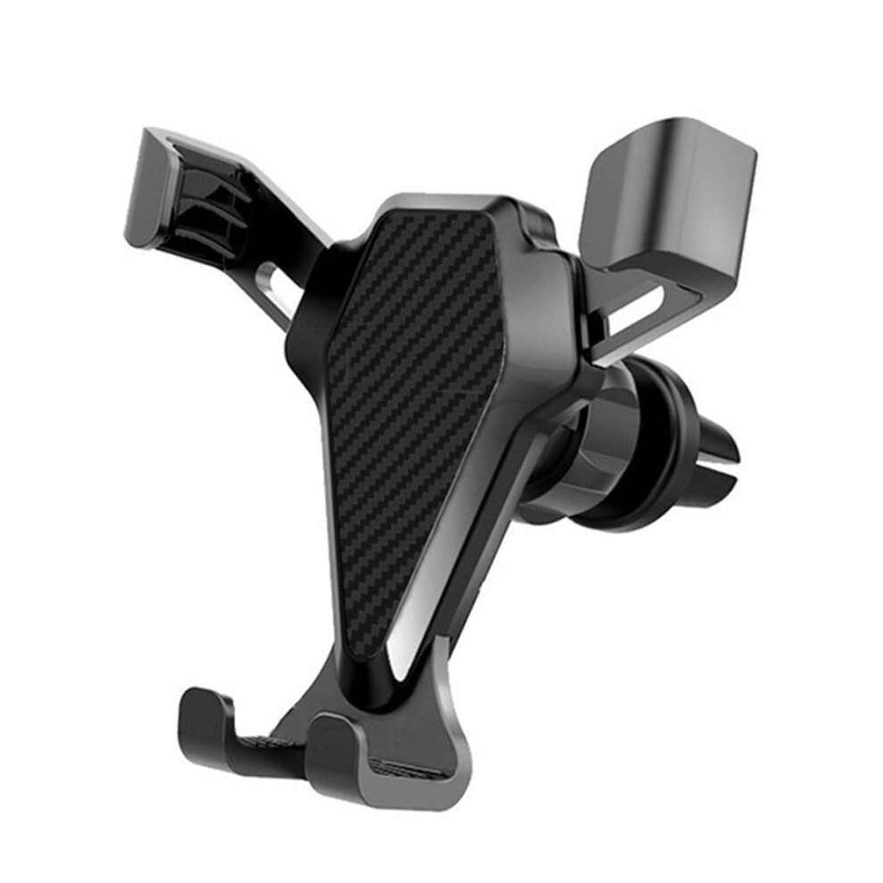 Car Phone Holder With Suction Cup, Onehand Quick Release, Universal Dashboard And Air Vent Mount, Black 9044945287196