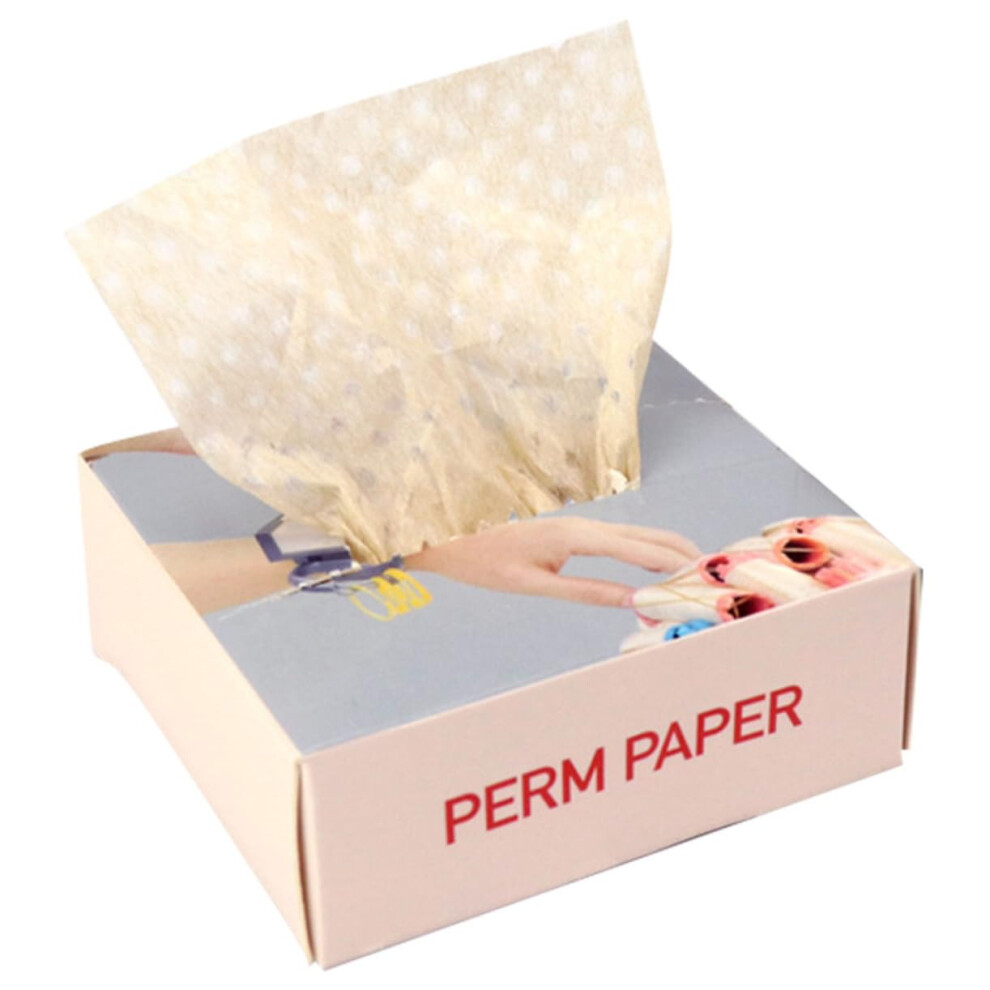 Perm End Papers HeatResistant Durable Hair Salon Quality Wraps for Rollers and Dyeing Box