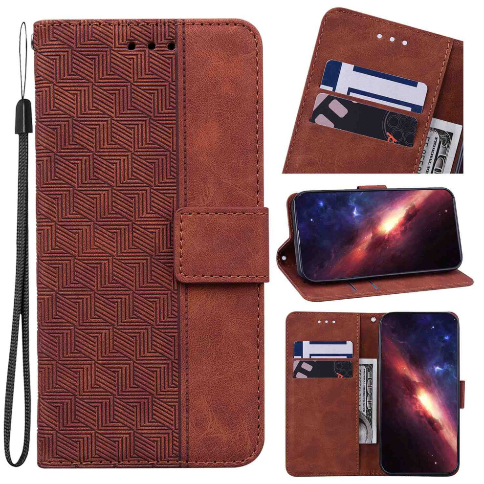 Wallet Case Pu Leather Flip Cover With Card Slots And Stand Function For Xiaomi Mi 11I Brown 9044945288964