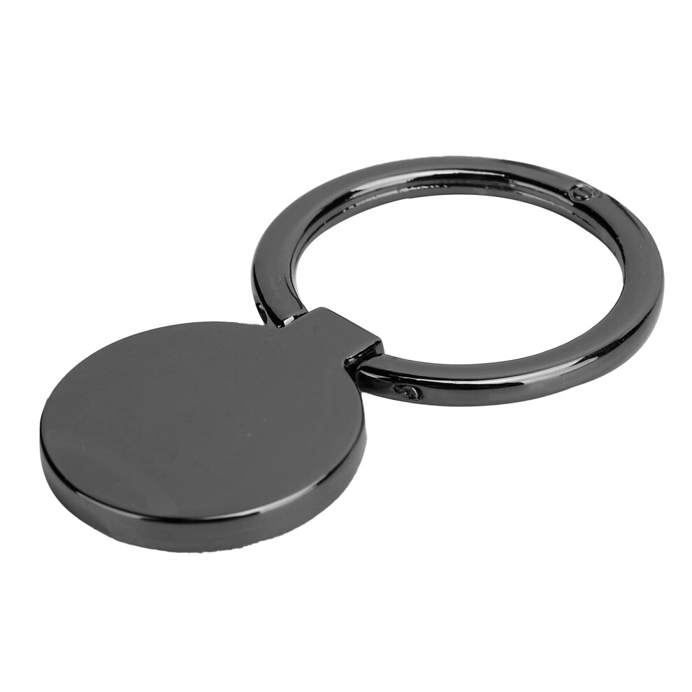 Phone Ring Holder 360 Rotation Magnetic Finger Grip Stand For Smartphones, Glossy Black 9044945288742