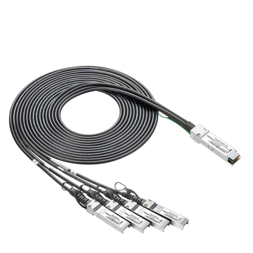 Qsfp+ To 4X10g Sfp+ Breakout Cable Compatible With Cisco 1M Passive 40G Dac For Speed Data Center 9044945288766