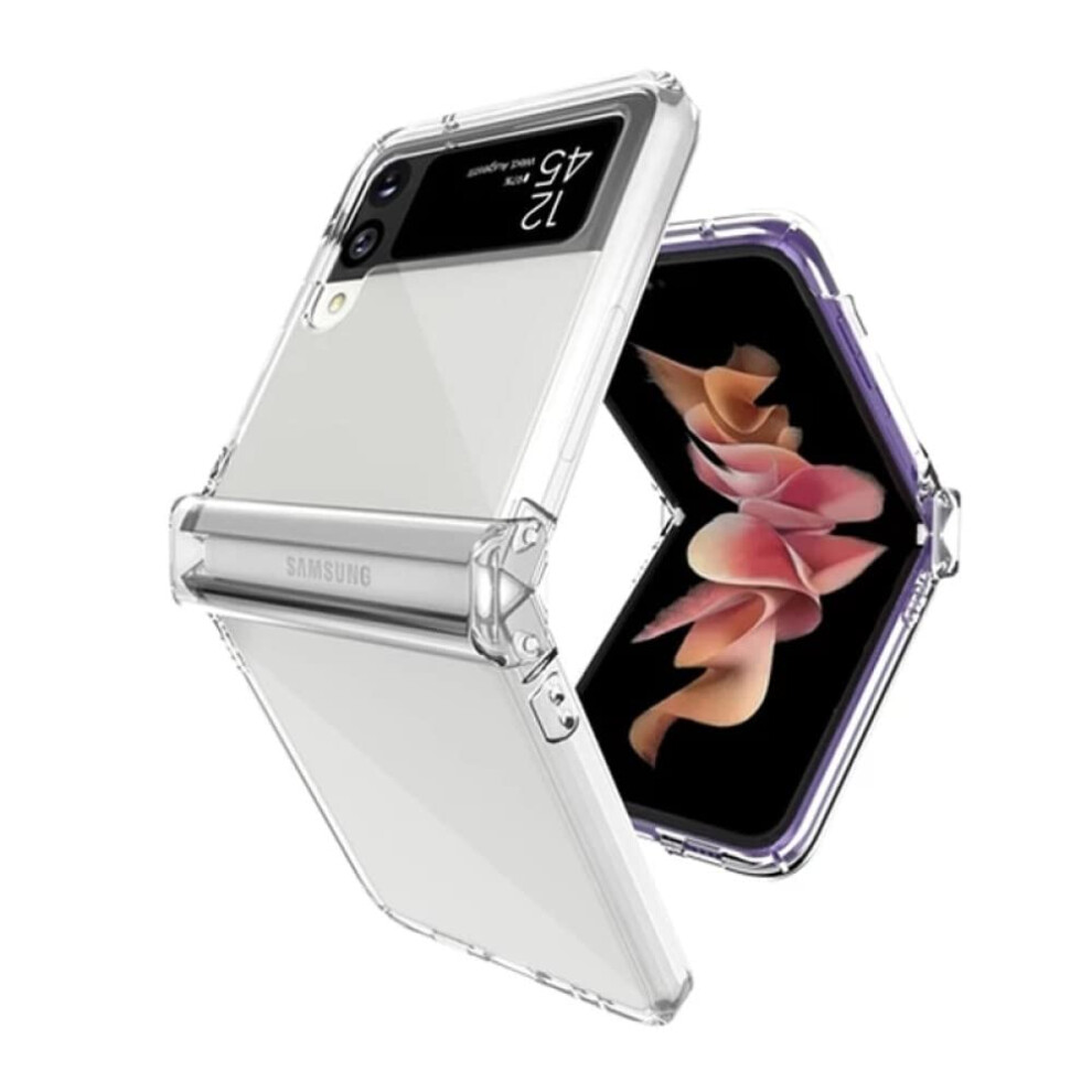 Case For Samsung Z Flip 3 Clear Slim Lightweight Shockproof Cover With Scratchresistant Protection 9044945289442