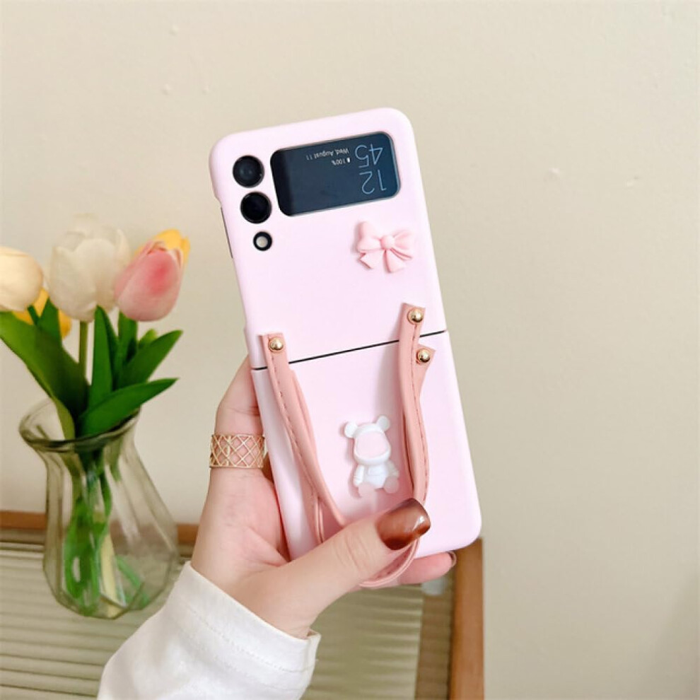 Hard Pc Cover Case With Lanyard Strap Raised Bezels For Samsung Galaxy Z Flip 1 2 3 4 9044945289848