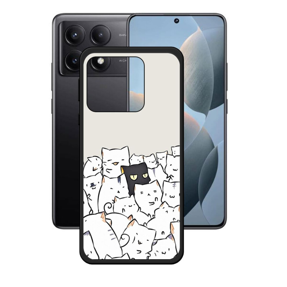 Case For Poco X6 Pro Slim Soft Silicone Tpu Shockproof Cover With Antislip Grip And Precise Cutouts 9044945290141
