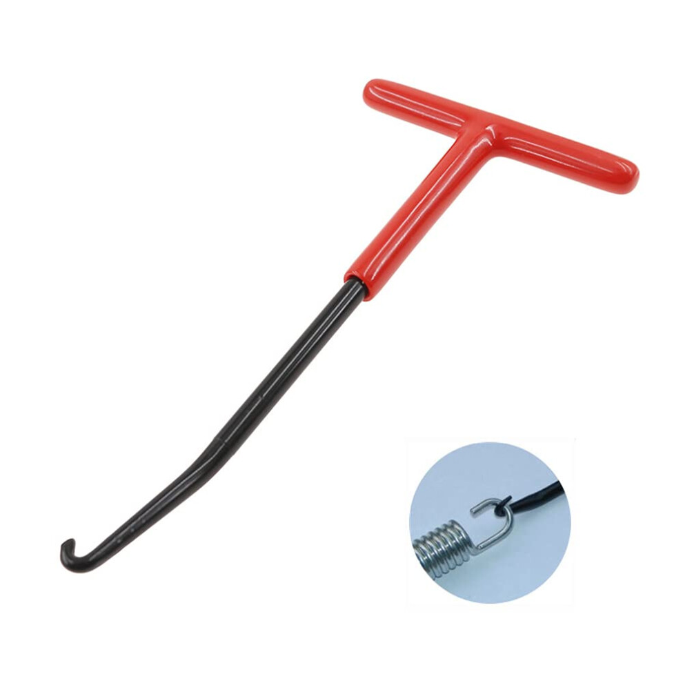 Motorcycle Exhaust Spring Hook Tool With Ergonomic Thandle, Rustproof Matt For Scooter Bicycle Black 9070919856808
