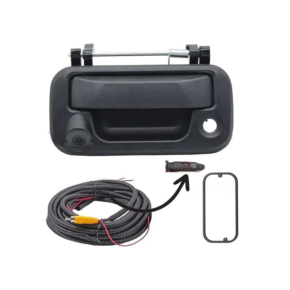 Tailgate Handle Backup Camera Oem Fit Ip67 Waterproof 26Ft Rca Cable For Ford F150 F250 F350 9070919857034