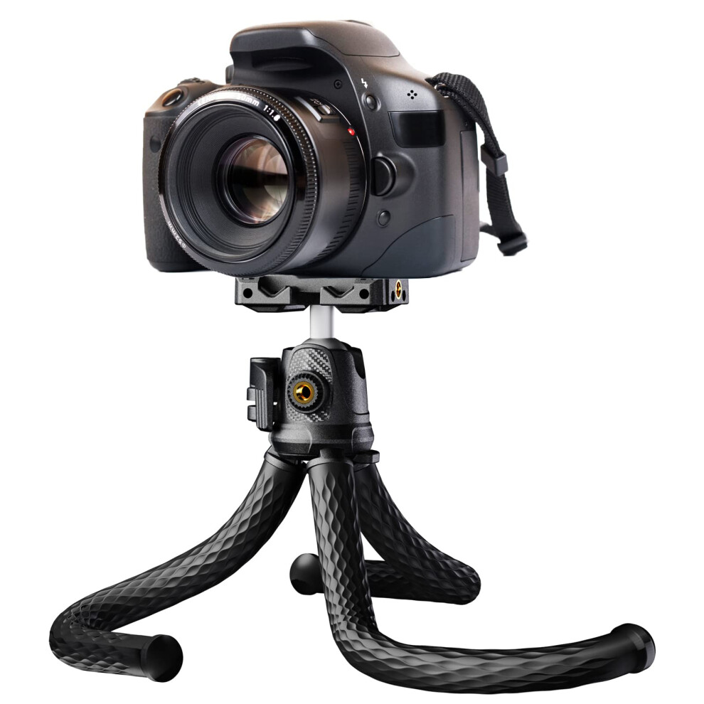 Phone Tripod With Flexible Octopusstyle Legs, 360 Rotation For Iphone, Android And Dslr Cameras 9070919857348
