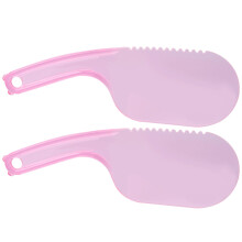 2 Piece Bed Sheet Tucking Tool and Mattress Lifter Wedge Set for Easy Bed Making Pink