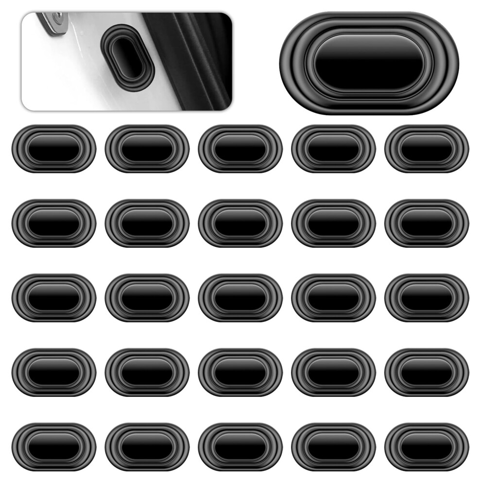 30 Pcs Car Door Noise Stopper Pads, Selfadhesive Silicone Bumpers For Noise Reduction And Impact Absorption, Universal Fit 9113335649200