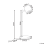 Beliani LED Desk Lamp LIBRA with Dimmer White 3