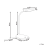 Beliani LED Desk Lamp HYDRA with Dimmer Black 3