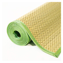 Bamboo Cooling Sleeping Mat for Bed Breathable Heat Dissipation Roll Up Design 100x190cm