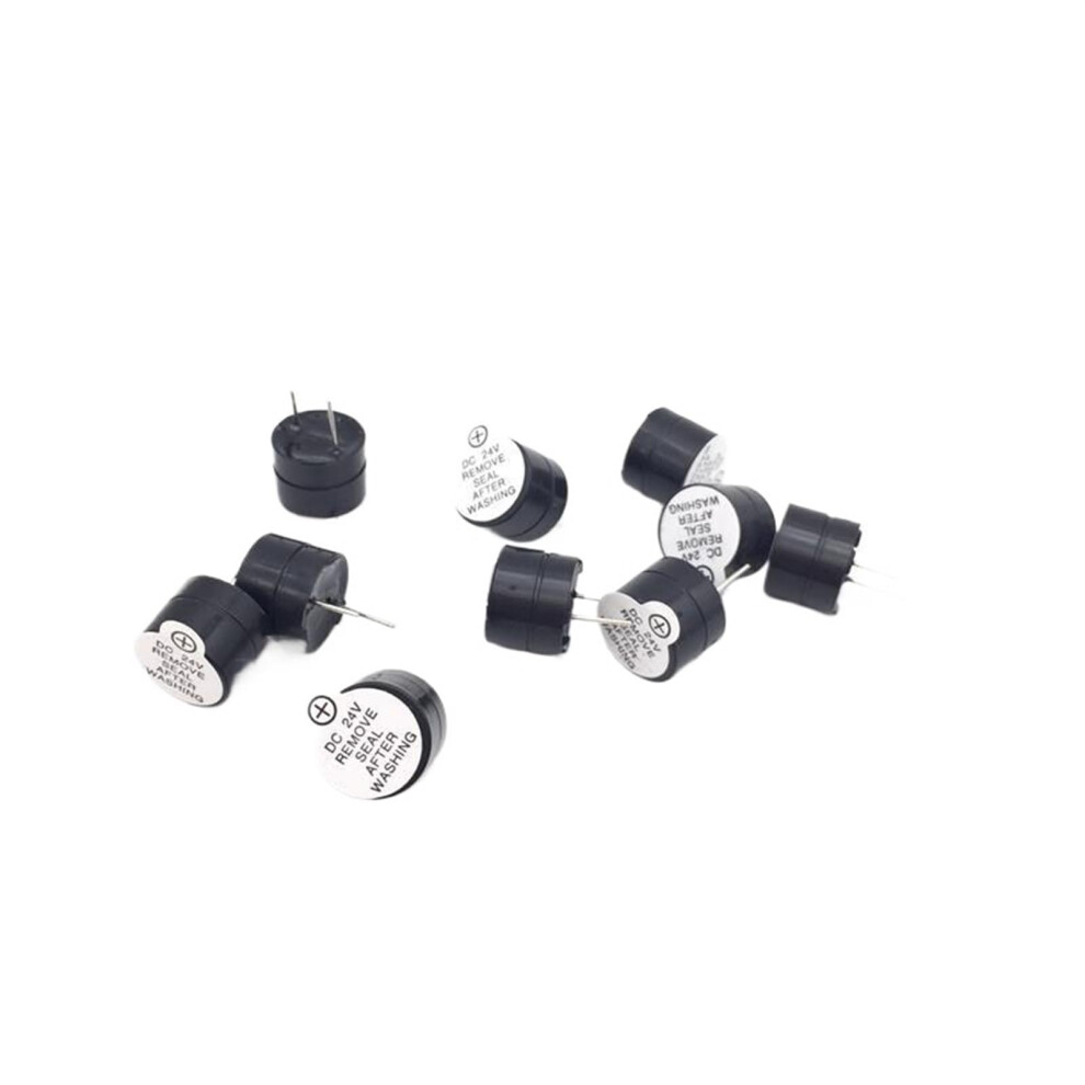 5Pcs 24V Electromagnetic Warning Buzzer With Loud Dual Sound Alerts For Industrial Safety 9113335649606