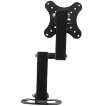 Adjustable TV Wall Mount Bracket with Swivel Arm, SpaceSaving Design and Wide Monitor Compatibility