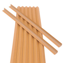 100 Pack Reinforced Cardboard Edge Protectors 100cm L‑Shape Corner Guards for Pallet  and Boxes