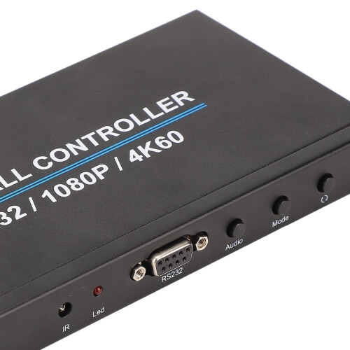 2x2 HDMI Video Wall Controller 4K 60Hz Processor with 180 Rotation for TV Display (US Plug) 2