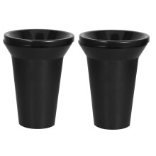 2Pcs Wine Spittoon With Removable Lid For Tasting 6.48x4.79x4.79