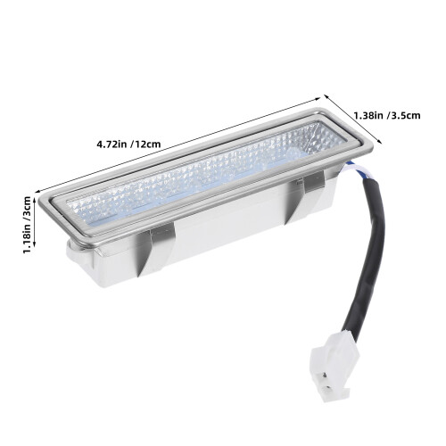 2Pcs Energy Efficient LED Hood Light Bulbs Silver for Range Hood Use 2