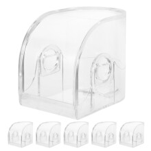 6Pcs Clear Acrylic Watch Case - Portable Travel Protective Watch Box