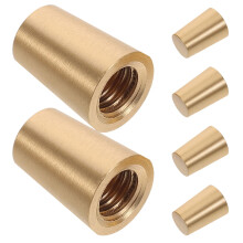 6Pcs Brass Cutting Board Feet 20Mm Non-Slip Pads For Kitchen Furniture