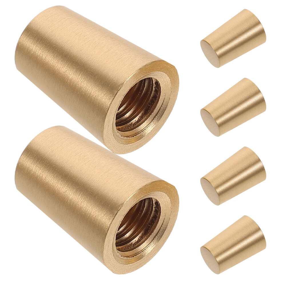 6Pcs Brass Cutting Board Feet 20Mm Non-Slip Pads For Kitchen Furniture 3632016695696