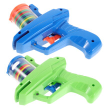 Foam Disc Shooters: Plastic Launcher With Foam Disks For Outdoor Play