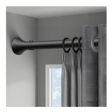 Adjustable Stainless Steel Shower Curtain Rod No Drill RustResistant Tension Bar 4474 Inch