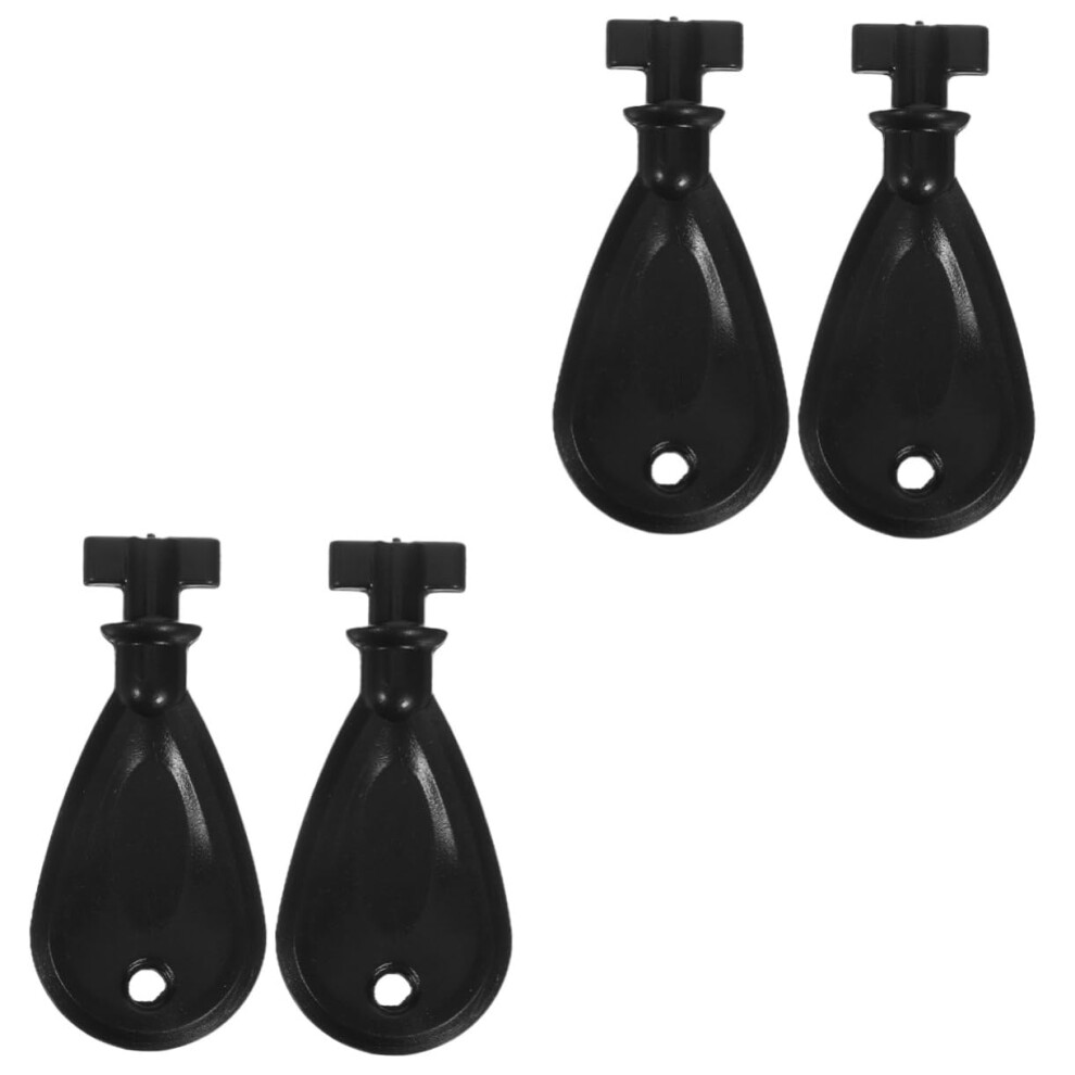 Universal Toilet Paper Dispenser Key Set, Commercial Paper Towel Replacement Keys, Waffle Style 4Pcs 9044945300208