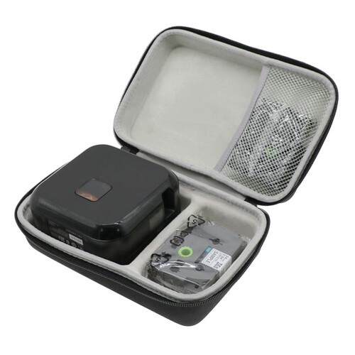 Label Maker Case for Brother PTP710BT  Shockproof Protective Storage with Accessory Organizer 1