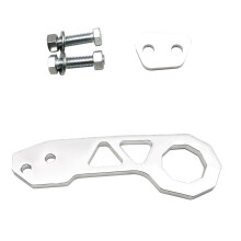 Heavy Duty Aluminum Alloy Tow Strap with Hook for Car Racing and Emergency Recovery