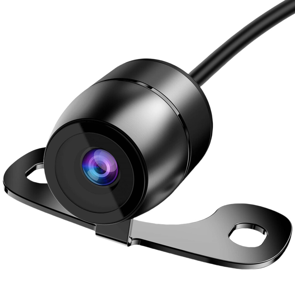 Ahd 720P Backup Camera With Night Vision, Dual Output Rear View For Cars Trucks Suvs Rvs 9113335651425