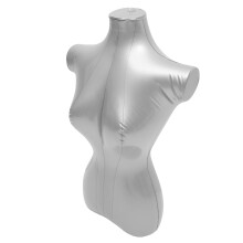 Inflatable Half Body Mannequin Dress Form with Tripod Stand for Clothing Display and Fashion Photography