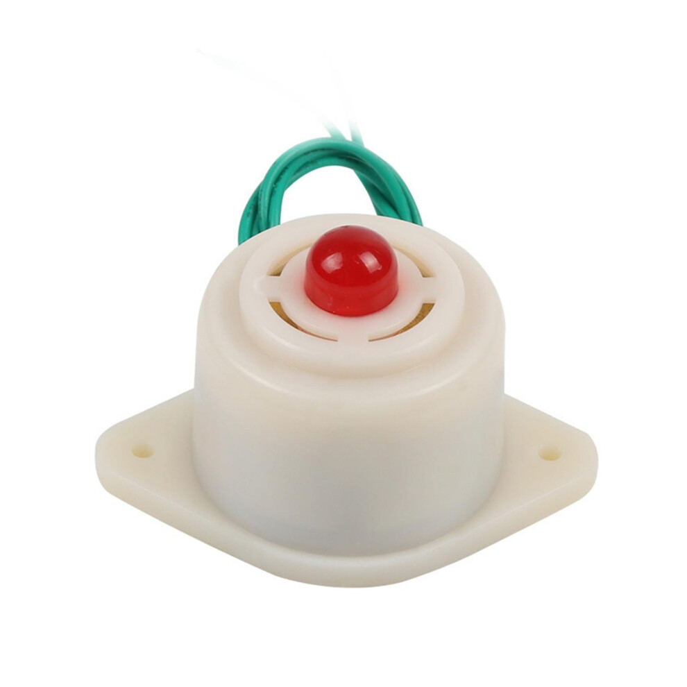 12V 24V Piezoelectric Buzzer With Loud Warning Alarm And Bright Flashing Light For Industrial Safety 9053599129981
