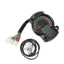 Digital Motorcycle Speedometer and Odometer Gauge 299KM/H Universal Fit Accurate Dashboard Design