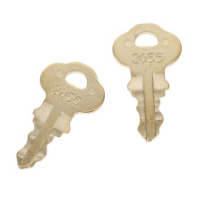 Universal Vending Machine Key 2055 for CoinOperated Toilet Paper Dispenser and Towel Holder Secure Access Tool