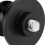 2Pcs CNC Aluminum Motorcycle Swingarm Spools Universal RustProof Paddock Stand Screws Black 4
