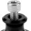 2Pcs CNC Aluminum Motorcycle Swingarm Spools Universal RustProof Paddock Stand Screws Black 3