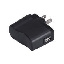 USB Wall Charger 5V 500mA for iPod MP3 MP4 Player Fitbit Safe LowCurrent Charging Black