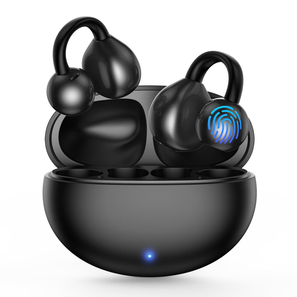 Translator Earbuds With Realtime Ai 144 Languages, Openear Clip For Travel And Business (Black) Black 9113335652095